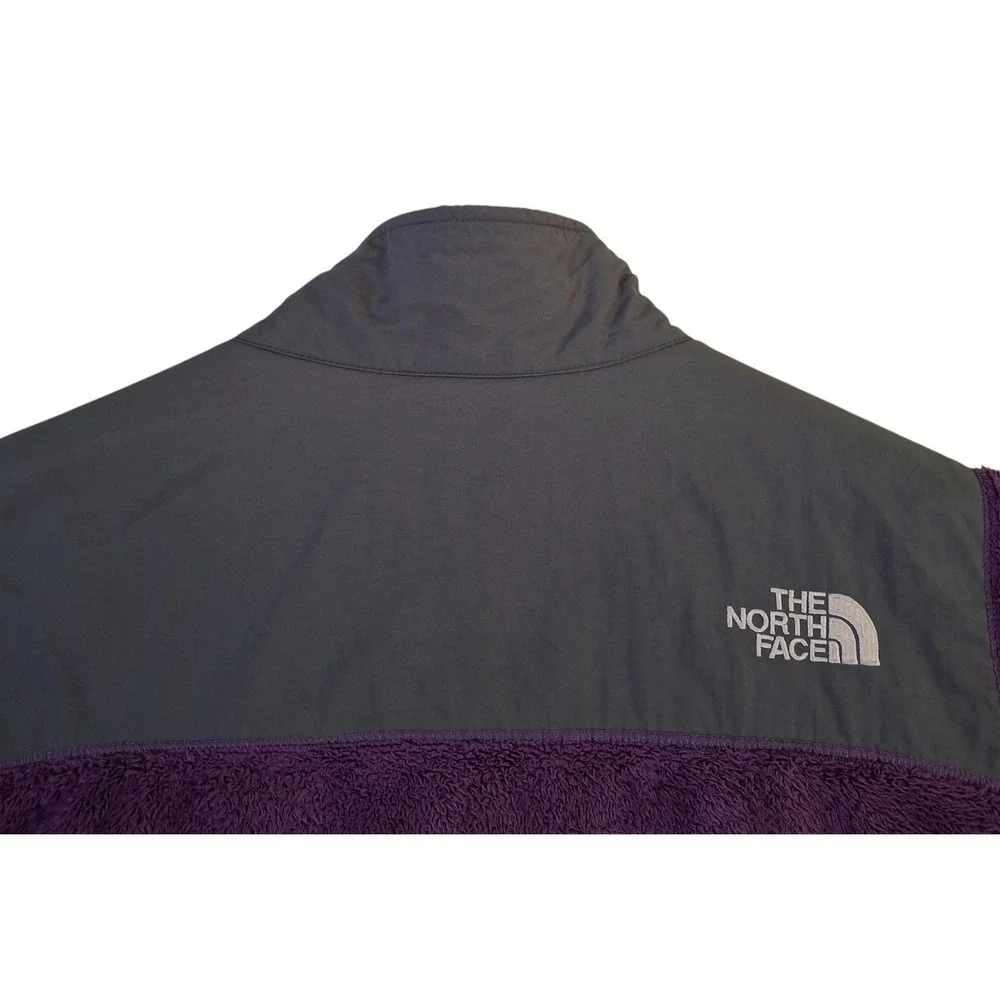 The North Face Denali Jacket Girls XL 18 Purple Fleece Full Zip Soft High Pile
